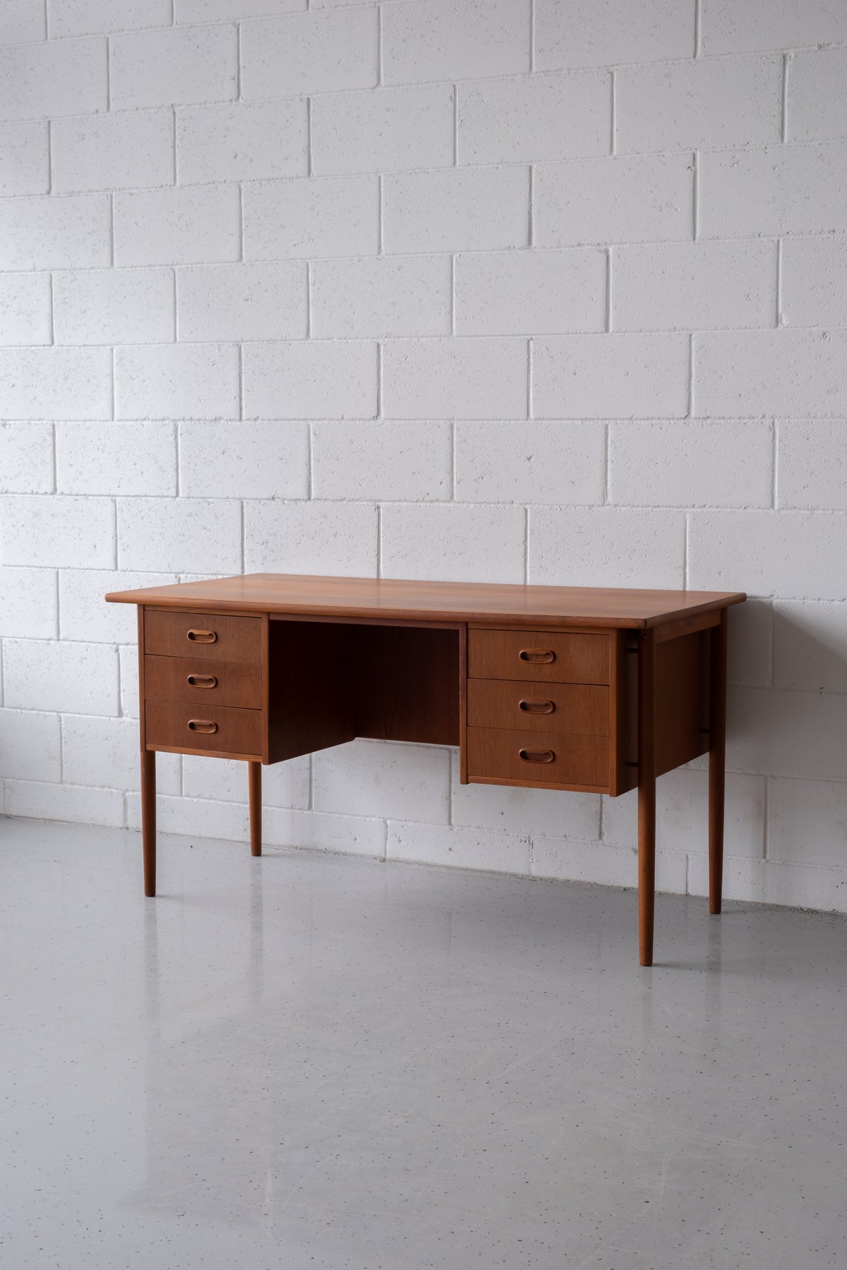 Danish teak desk