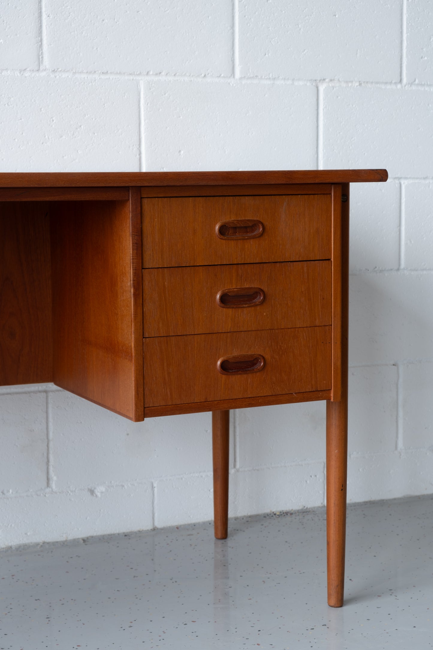 Danish teak desk