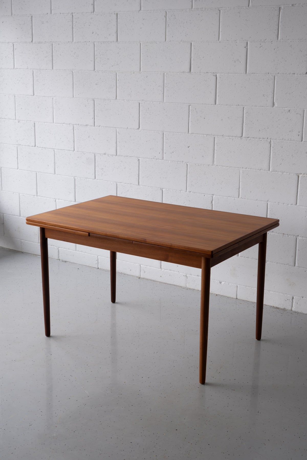 Teak dining table