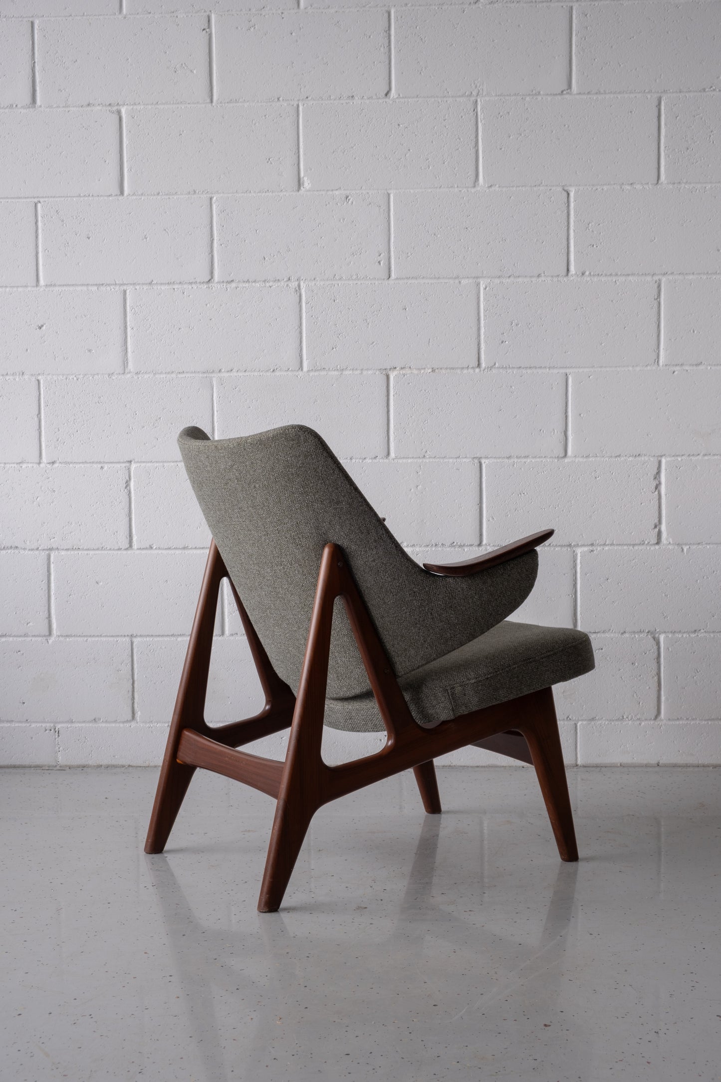 Danish teak easy chair