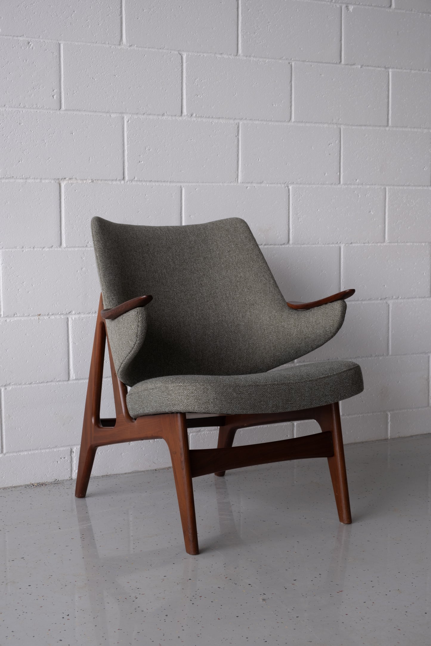 Danish teak easy chair