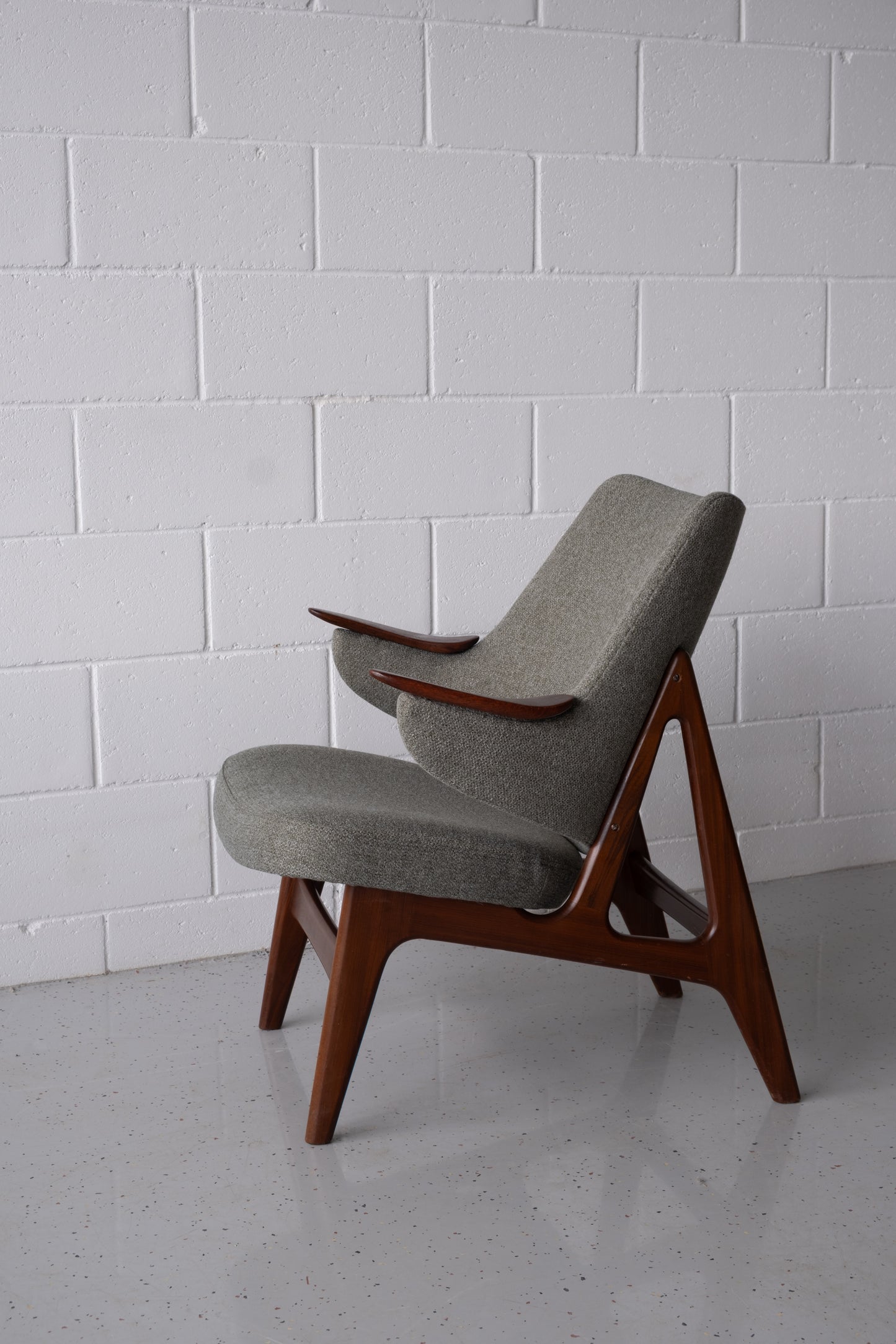 Danish teak easy chair