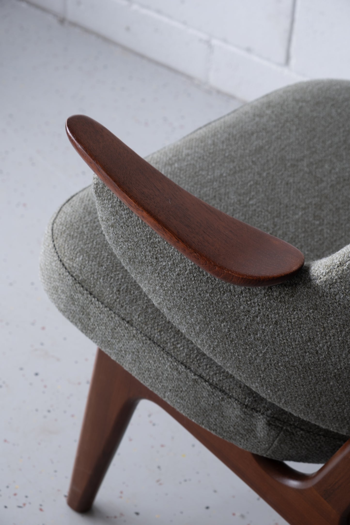 Danish teak easy chair