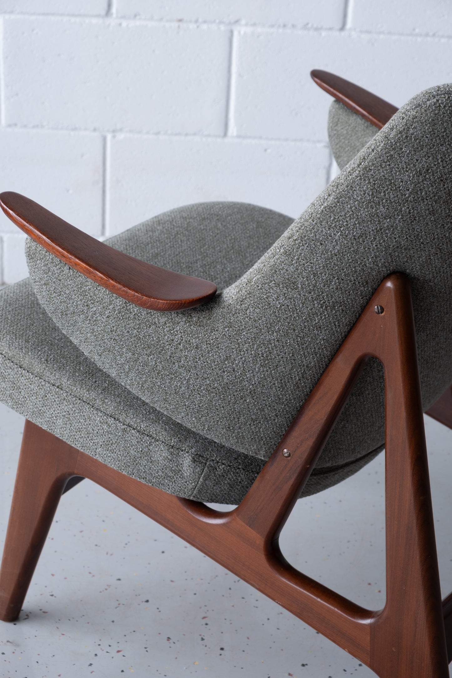 Danish teak easy chair