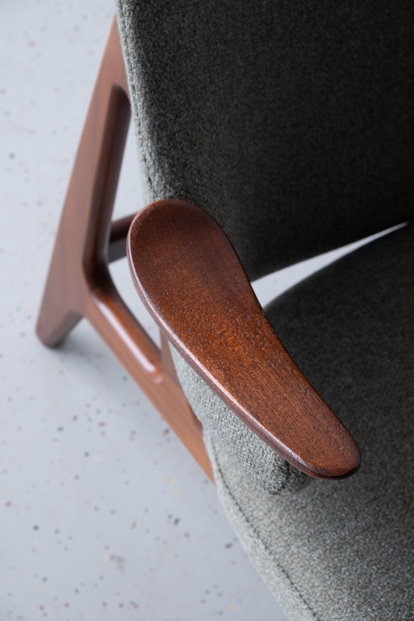 Danish teak easy chair
