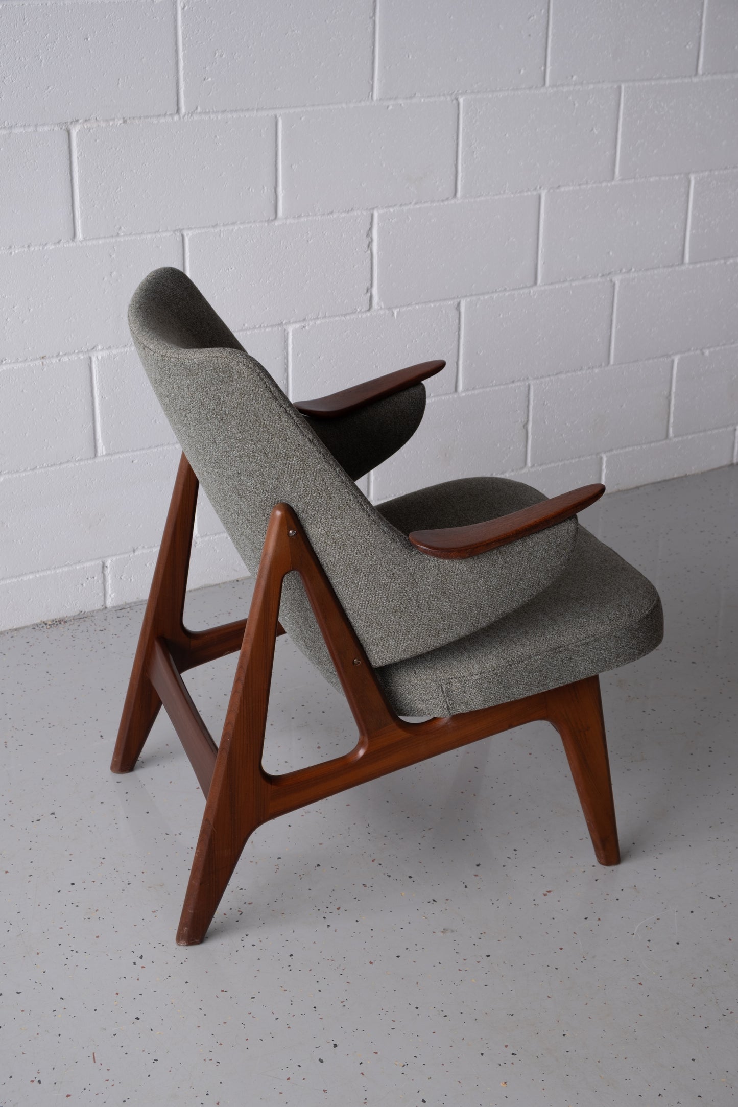 Danish teak easy chair