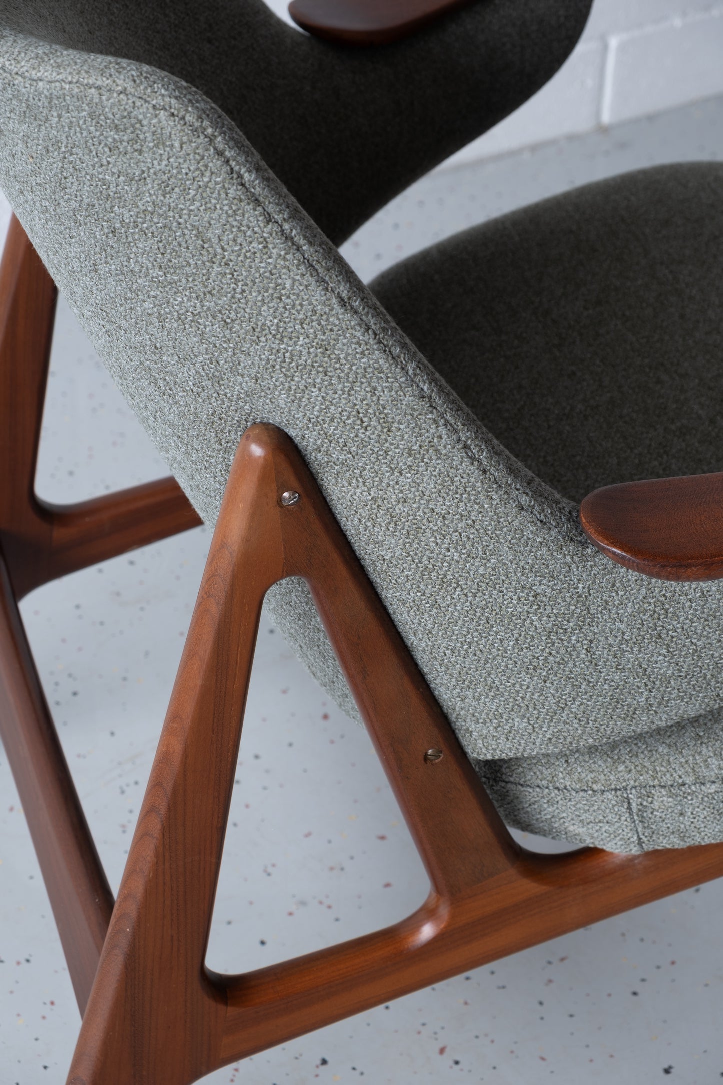 Danish teak easy chair