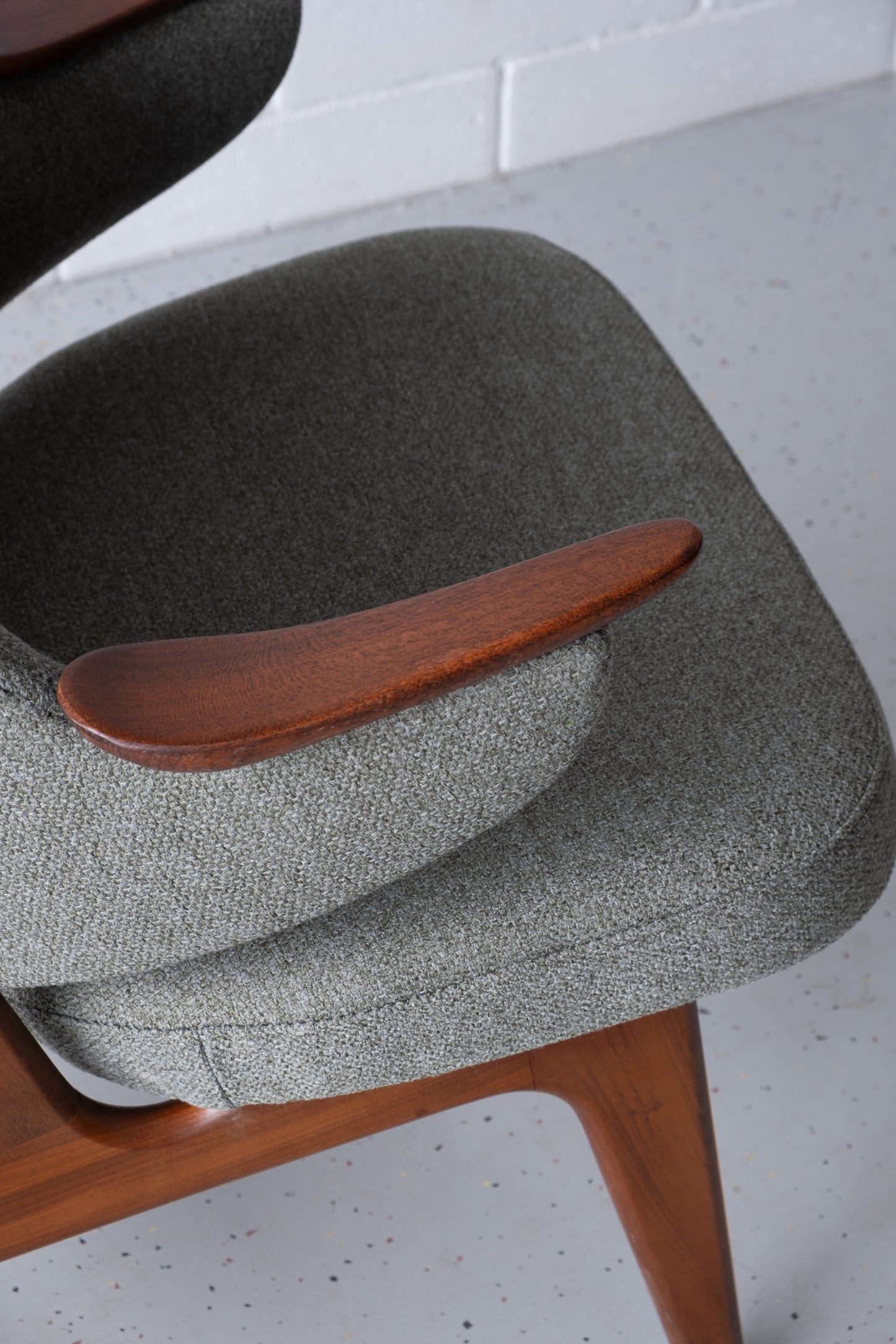 Danish teak easy chair
