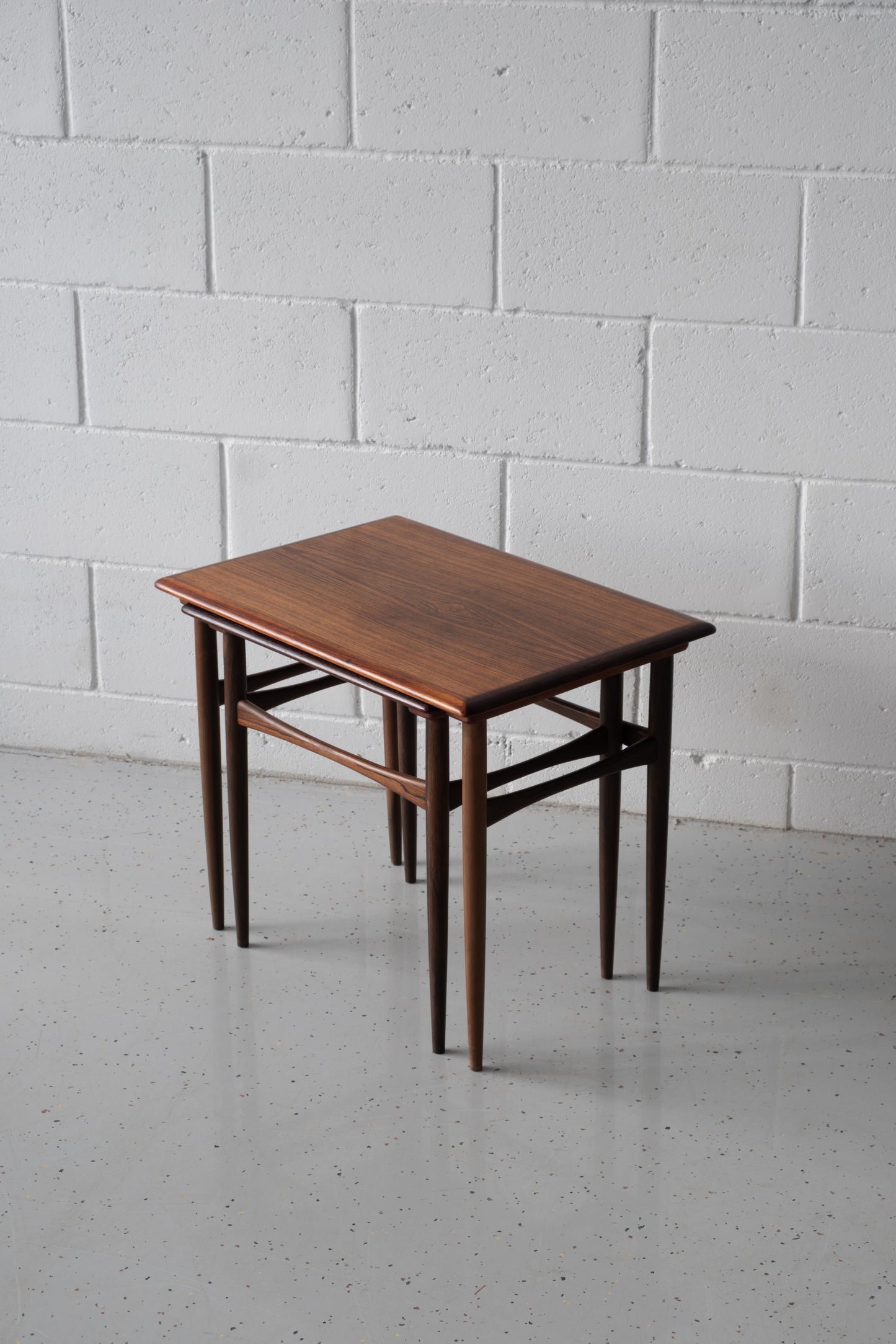 Rosewood nesting tables
