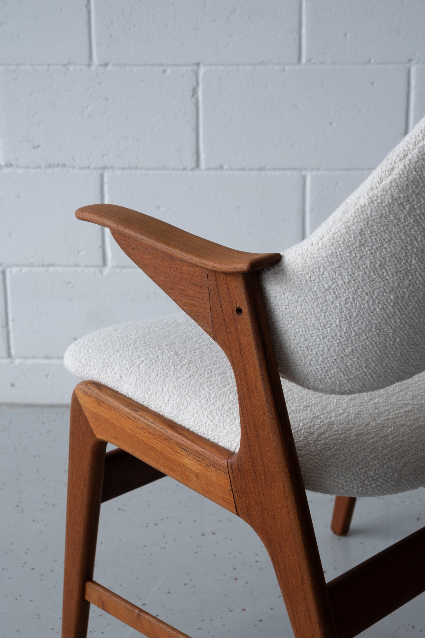 Danish teak armchair