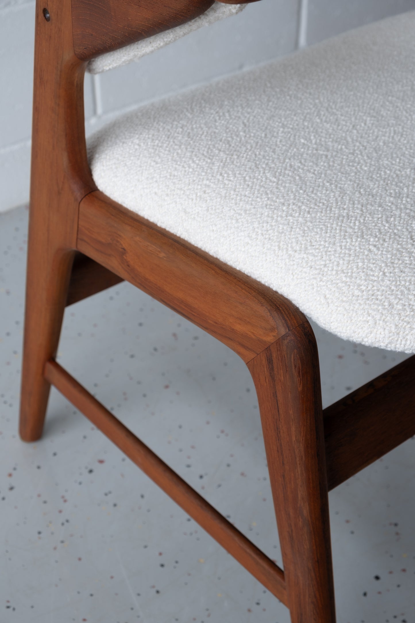 Danish teak armchair