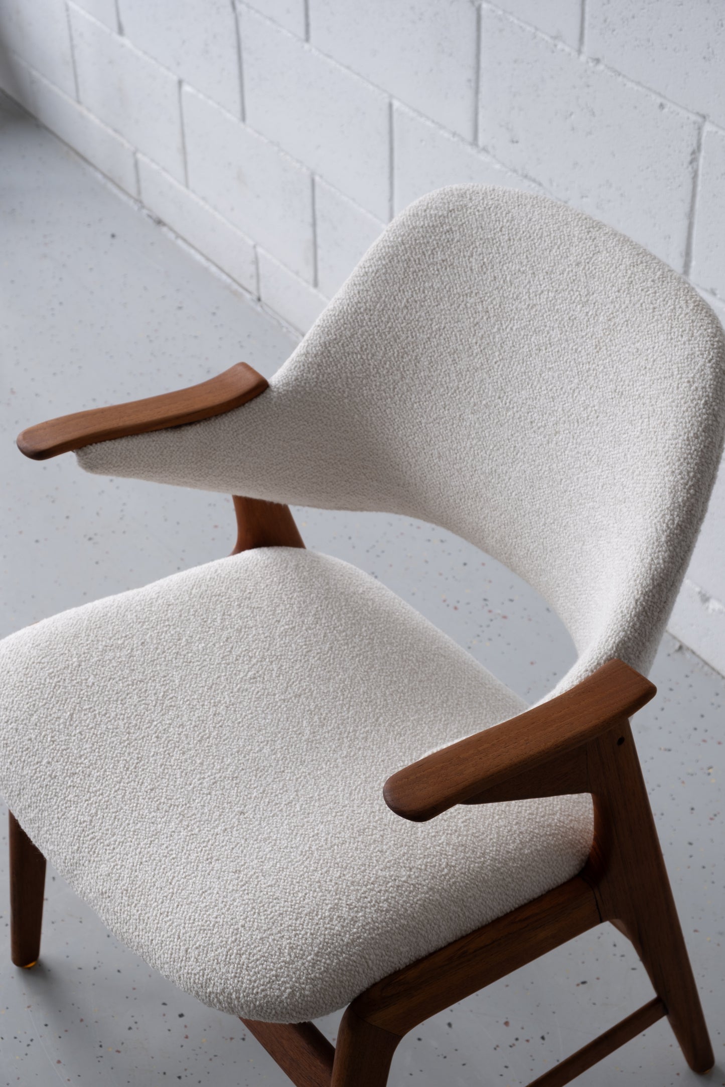 Danish teak armchair