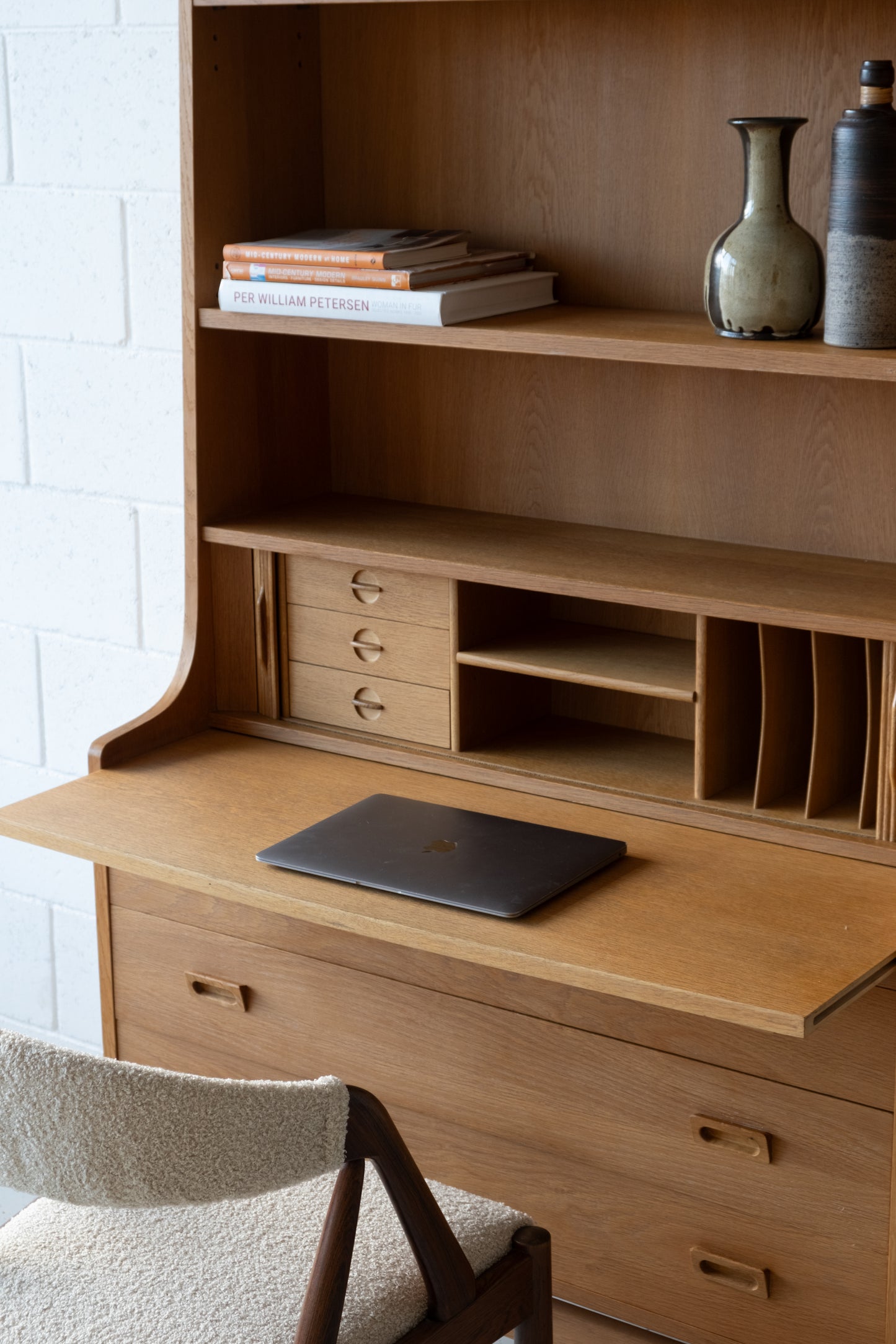 Johannes Sorth oak bookshelf