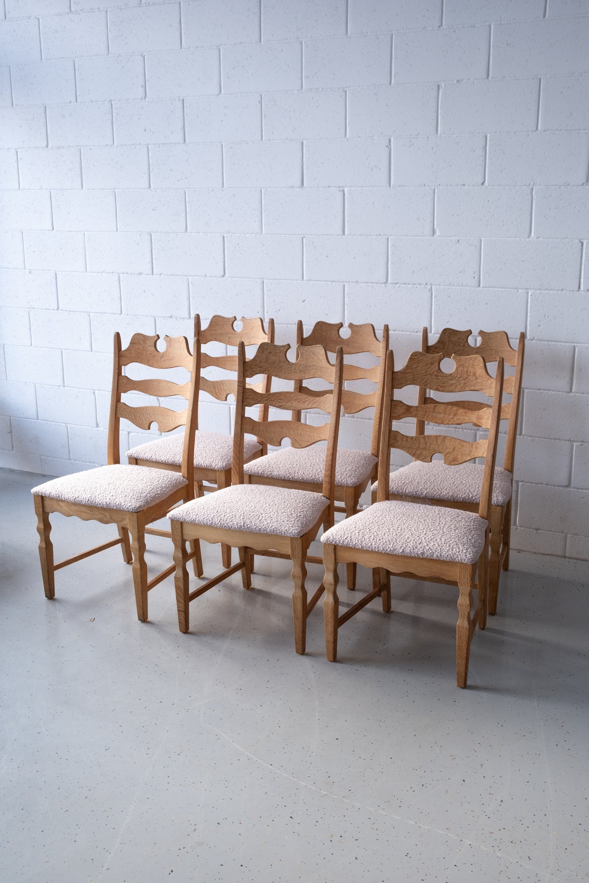Set of 6 Henning Kjærnulf Chairs
