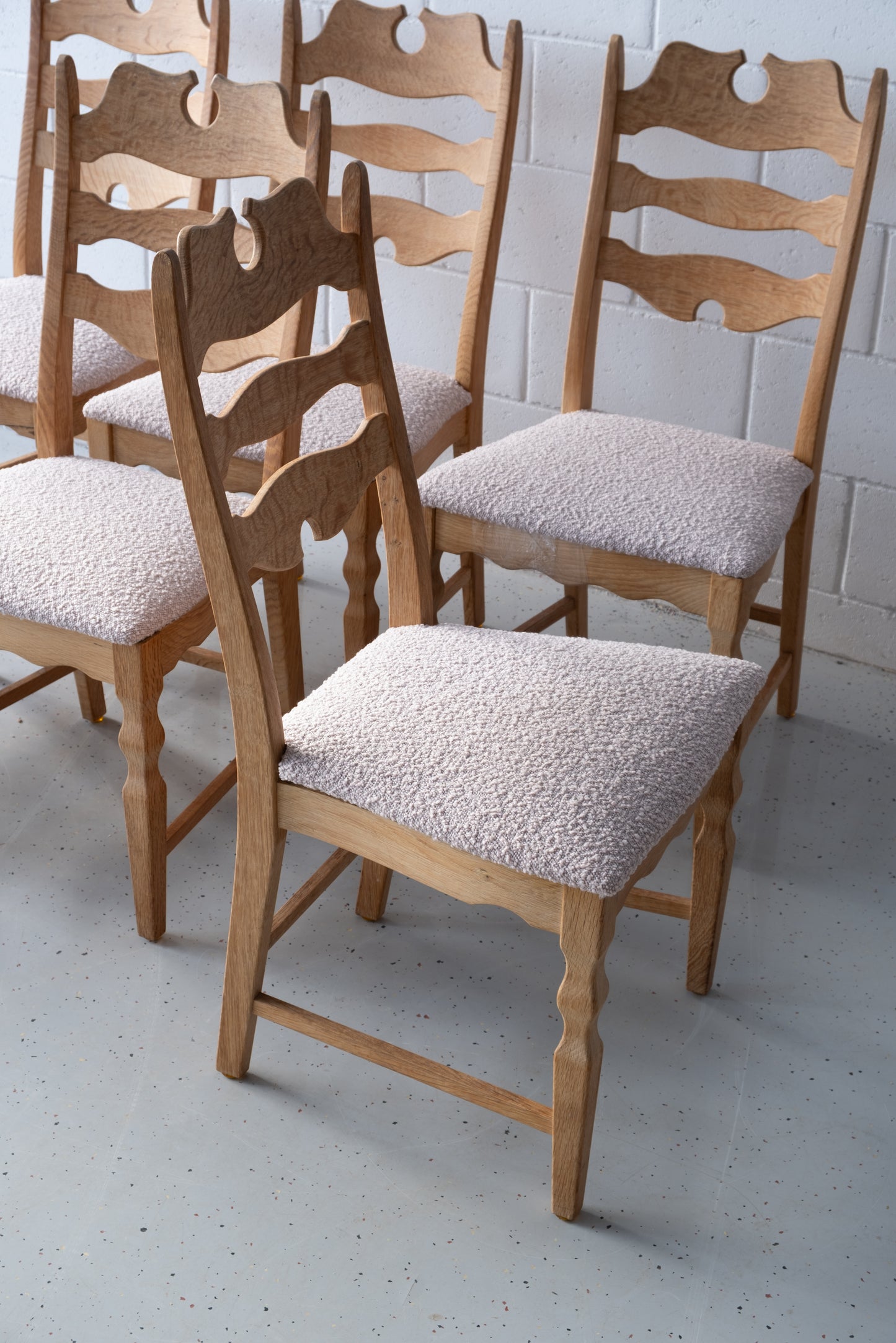 Set of 6 Henning Kjærnulf Chairs