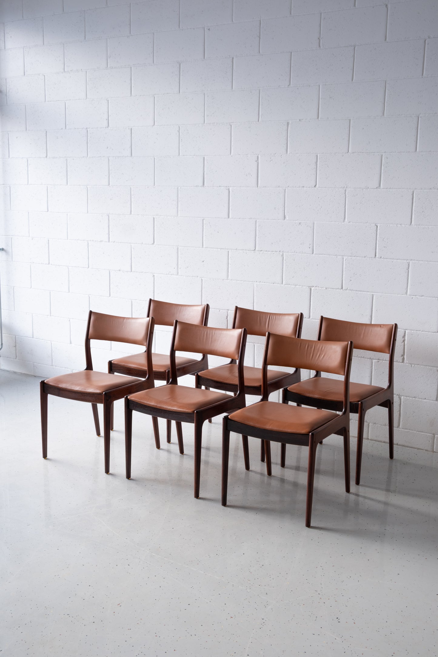 Set of 6 Rosewood Chairs