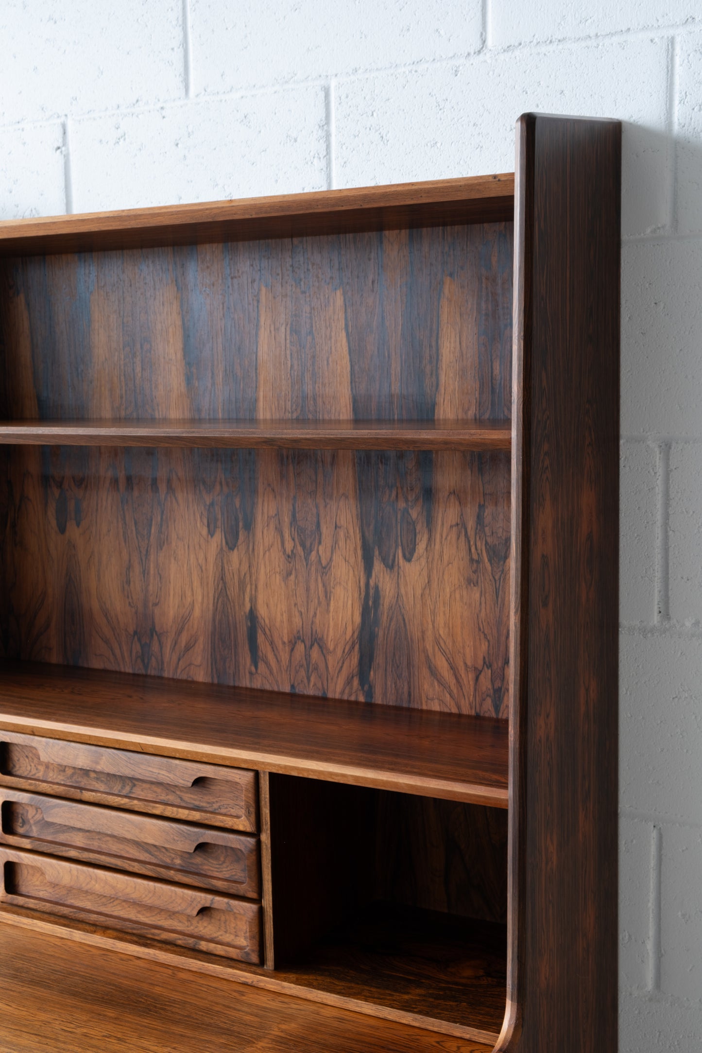 Rosewood Bookcase, BRDR. larsens mobelfabrik