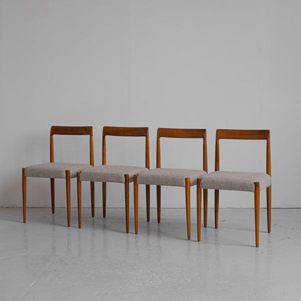 Lübke teak chairs