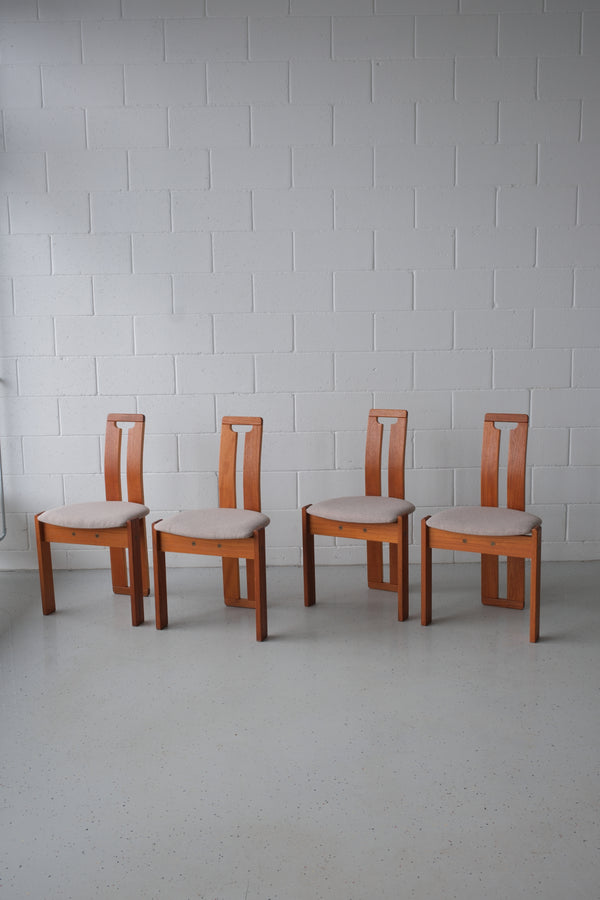 Torstein Nilsen teak chairs