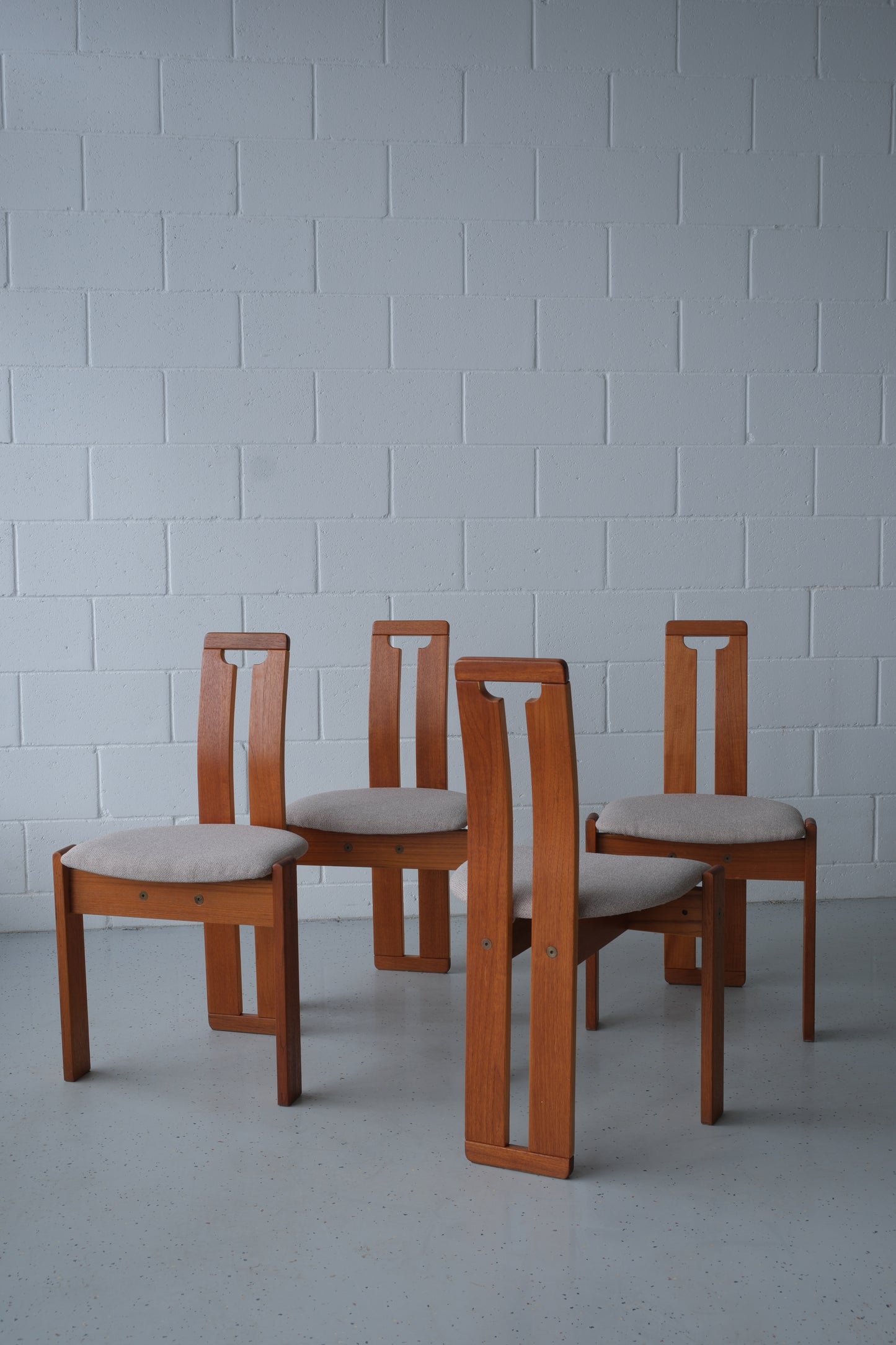 Torstein Nilsen teak chairs