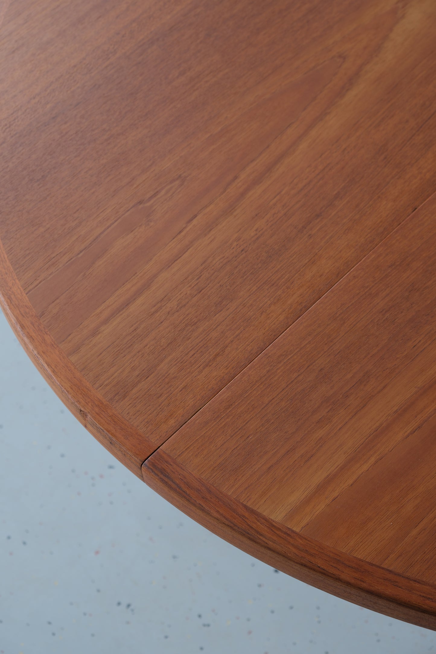 Danish teak round dining table