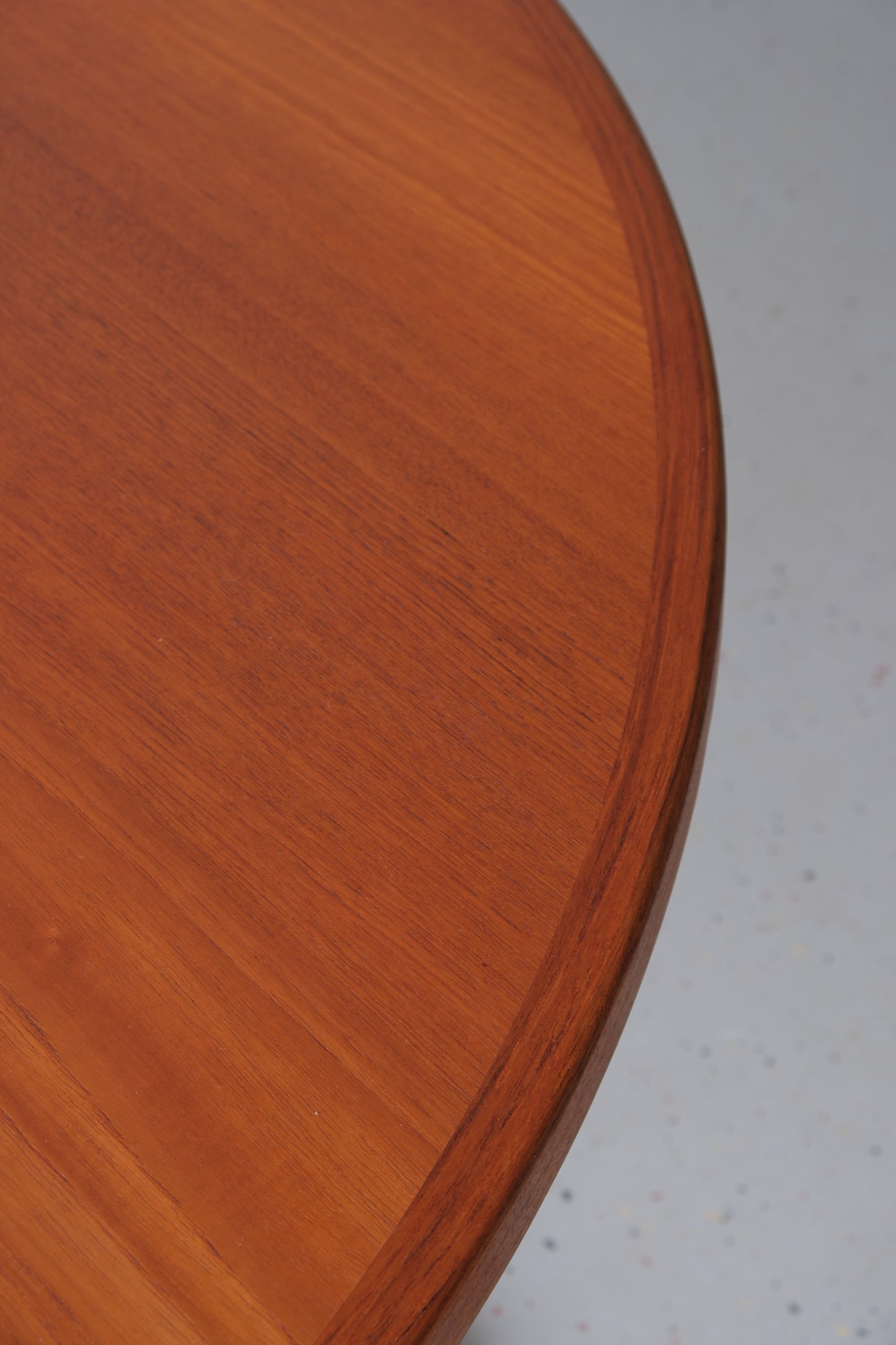Danish teak round dining table