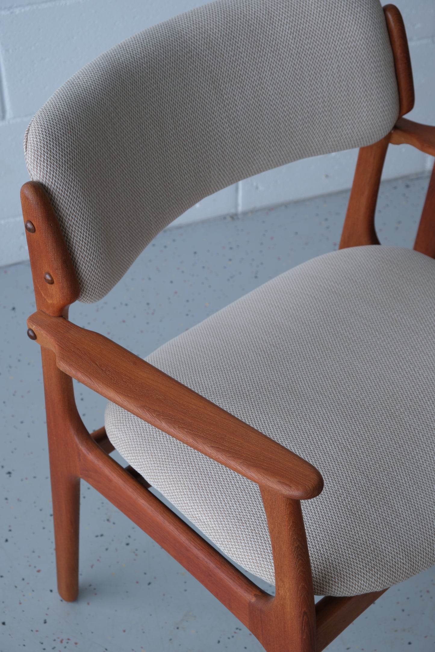 Set of 6 chairs, Erik Buch OD-49 & OD-50