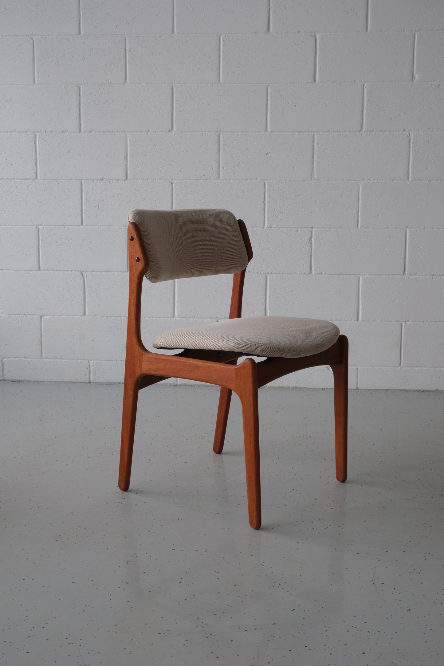 Set of 6 chairs, Erik Buch OD-49 & OD-50