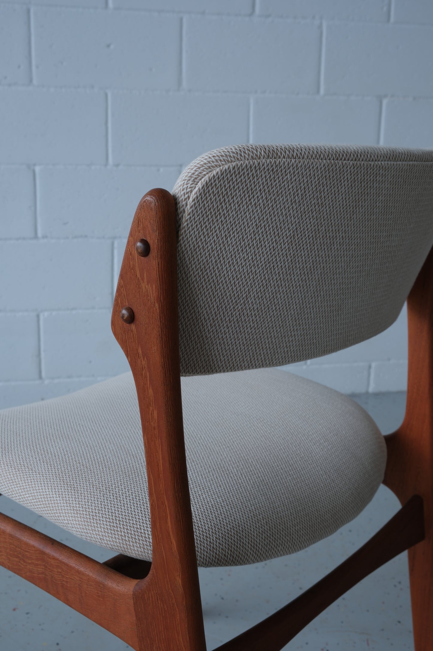 Set of 6 chairs, Erik Buch OD-49 & OD-50