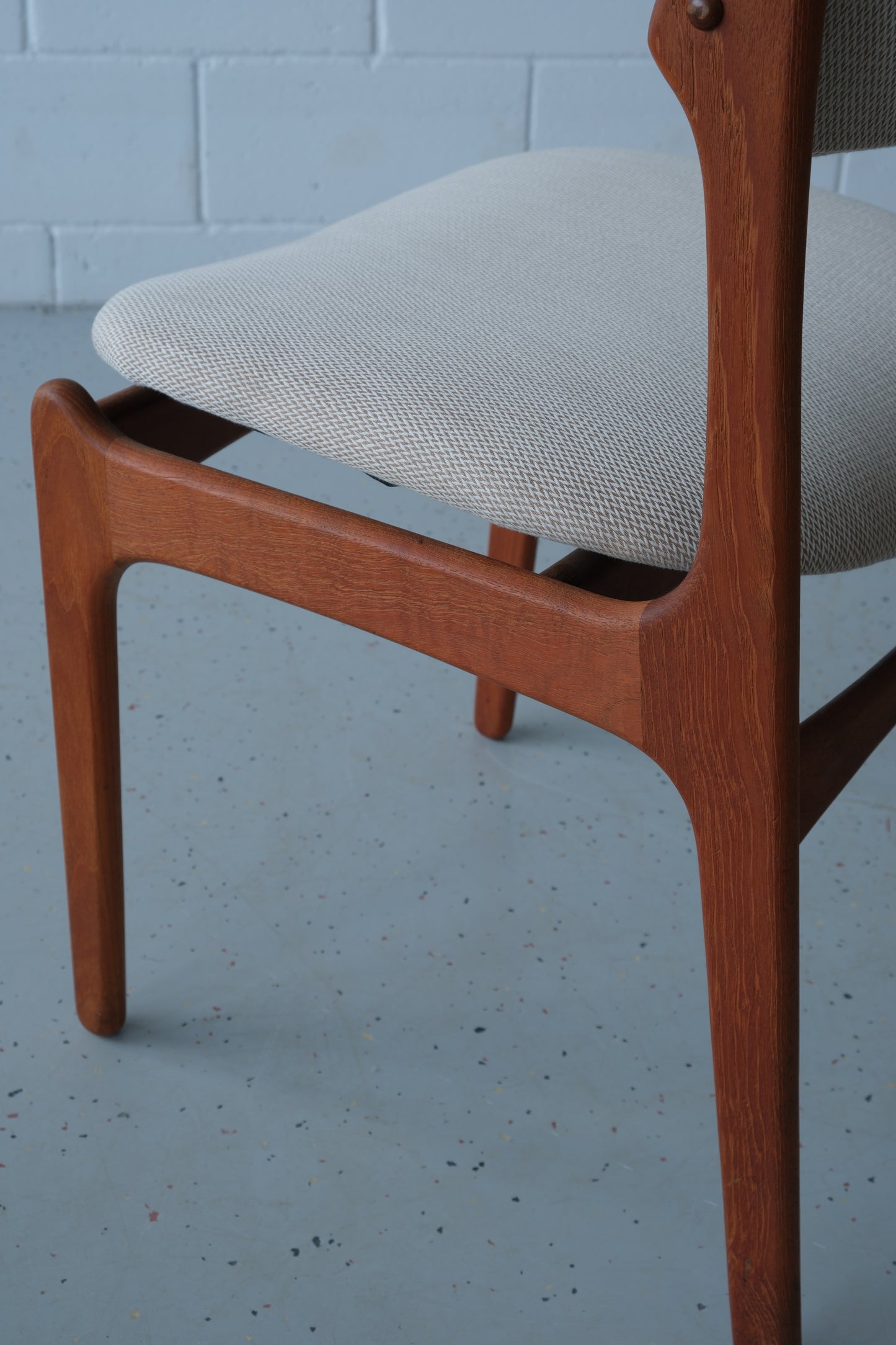 Set of 6 chairs, Erik Buch OD-49 & OD-50