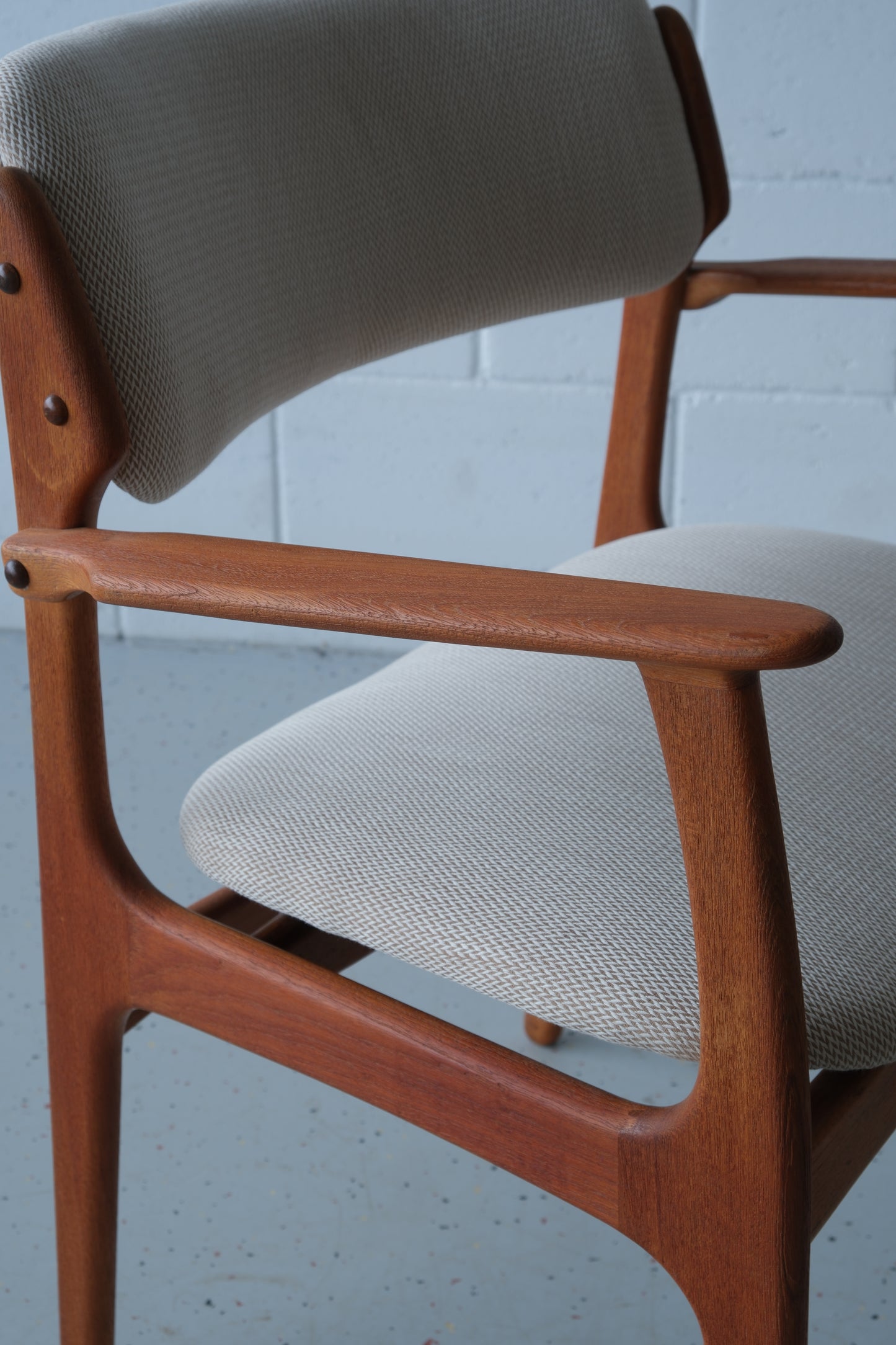 Set of 6 chairs, Erik Buch OD-49 & OD-50