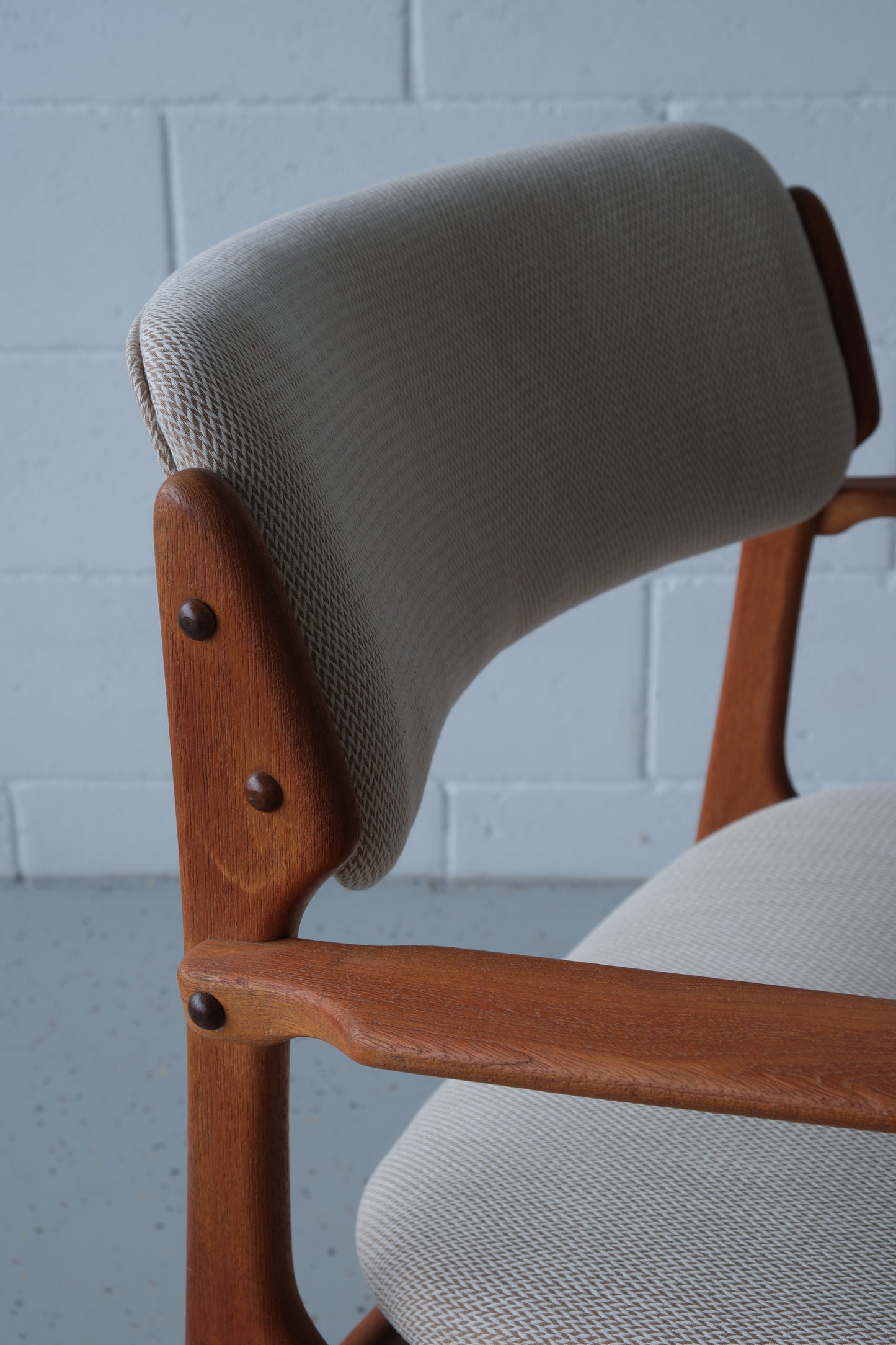 Set of 6 chairs, Erik Buch OD-49 & OD-50