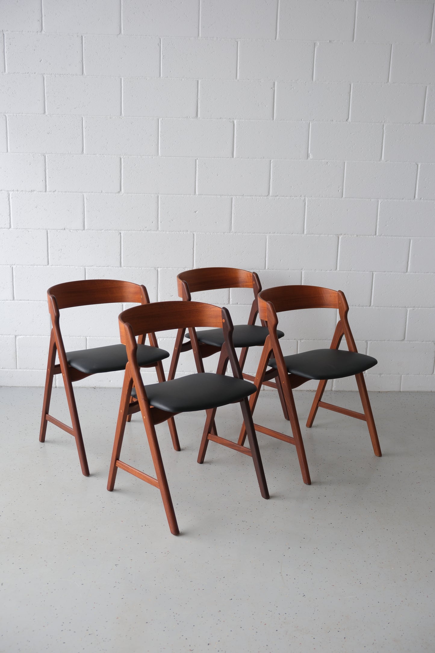 Danish teak chairs