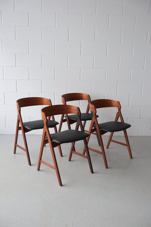 Danish teak chairs