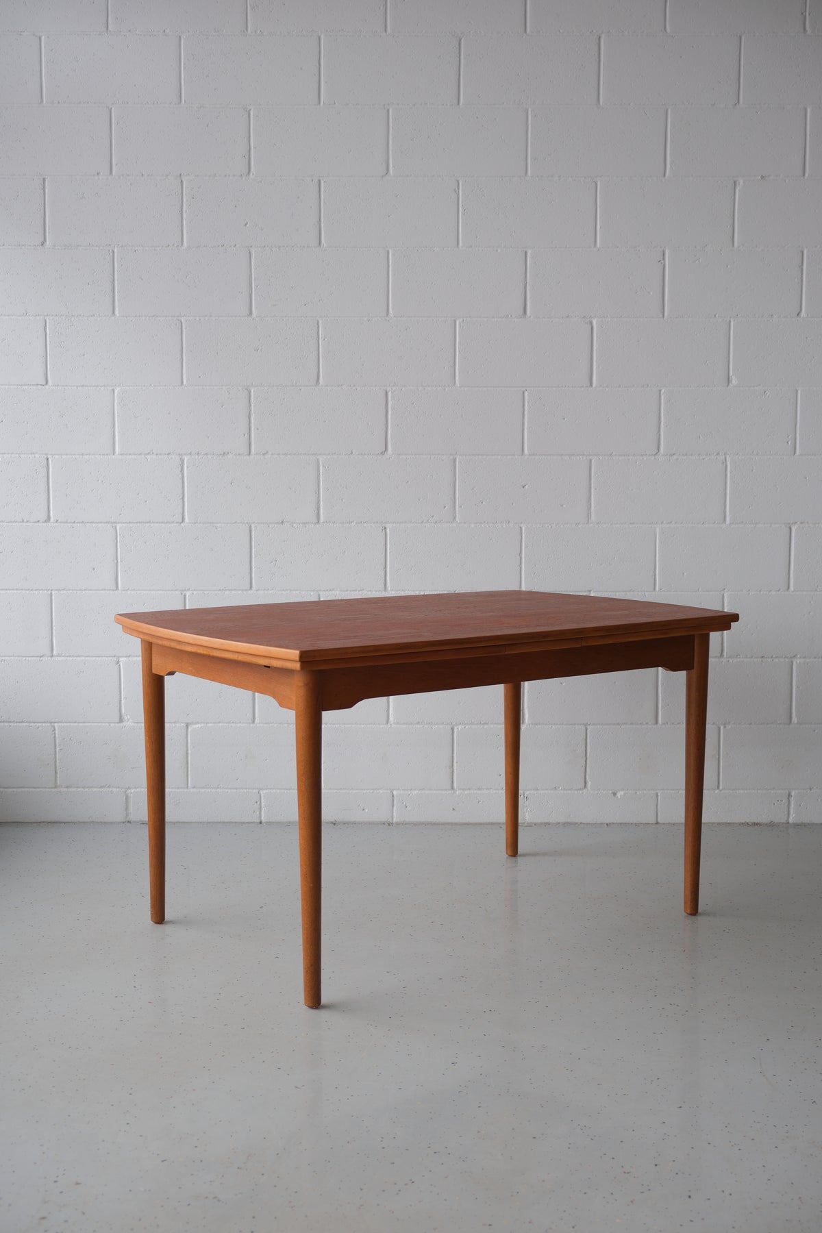 Danish oak & teak dining table