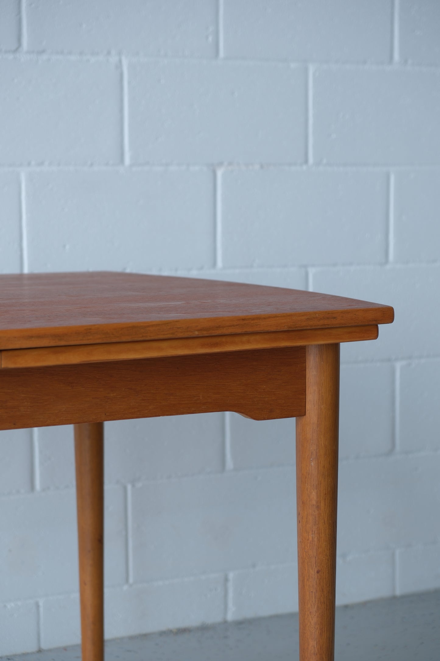Danish oak & teak dining table