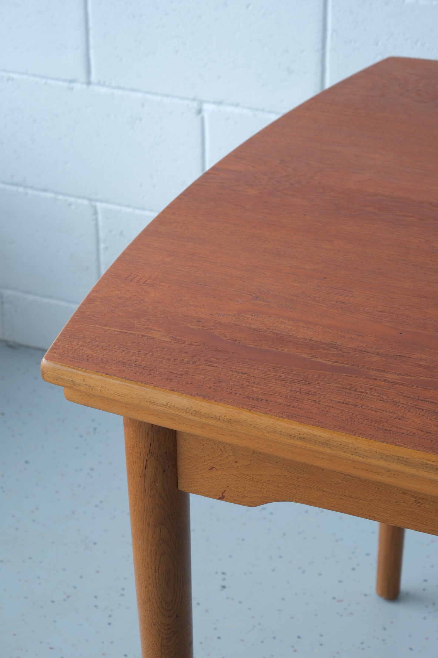 Danish oak & teak dining table