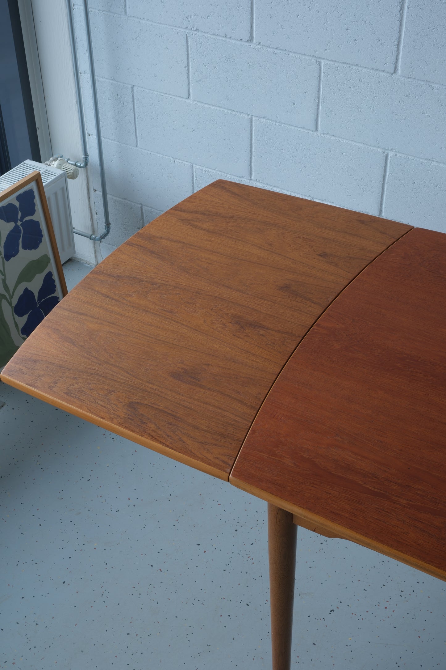 Danish oak & teak dining table