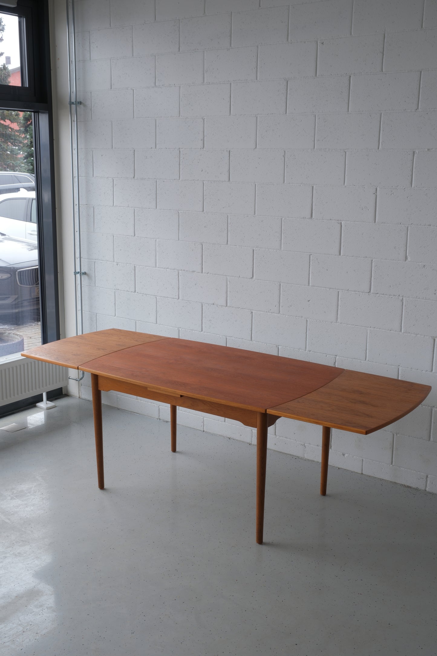 Danish oak & teak dining table