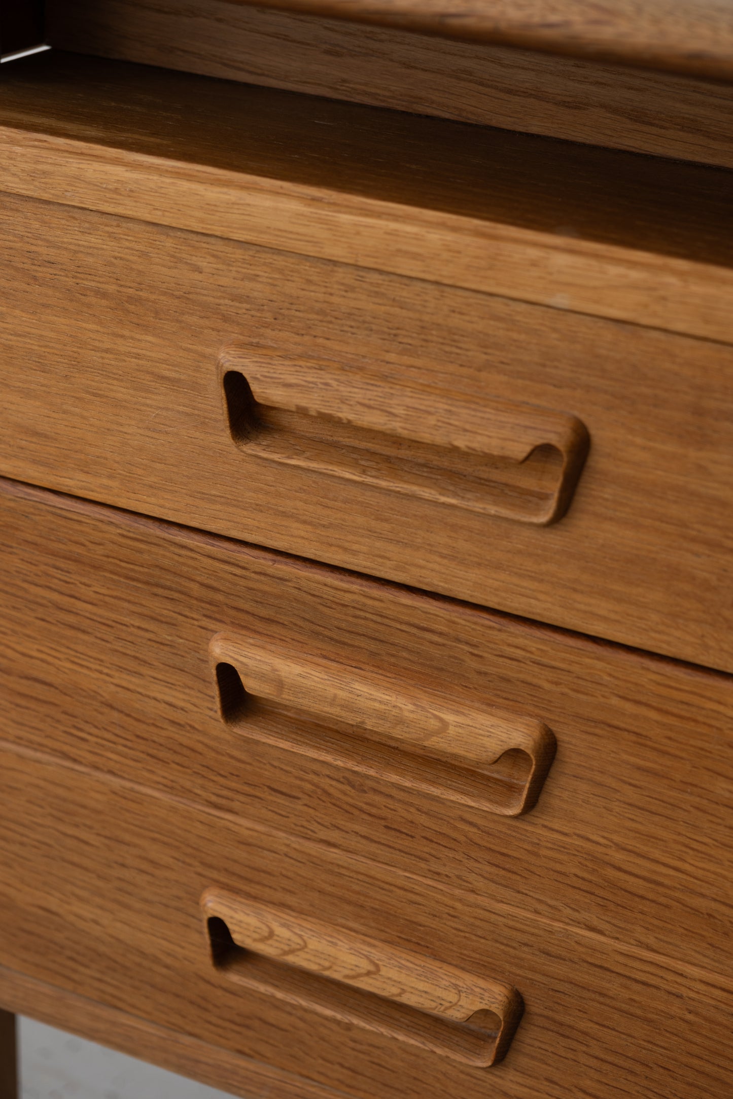Danish oak desk