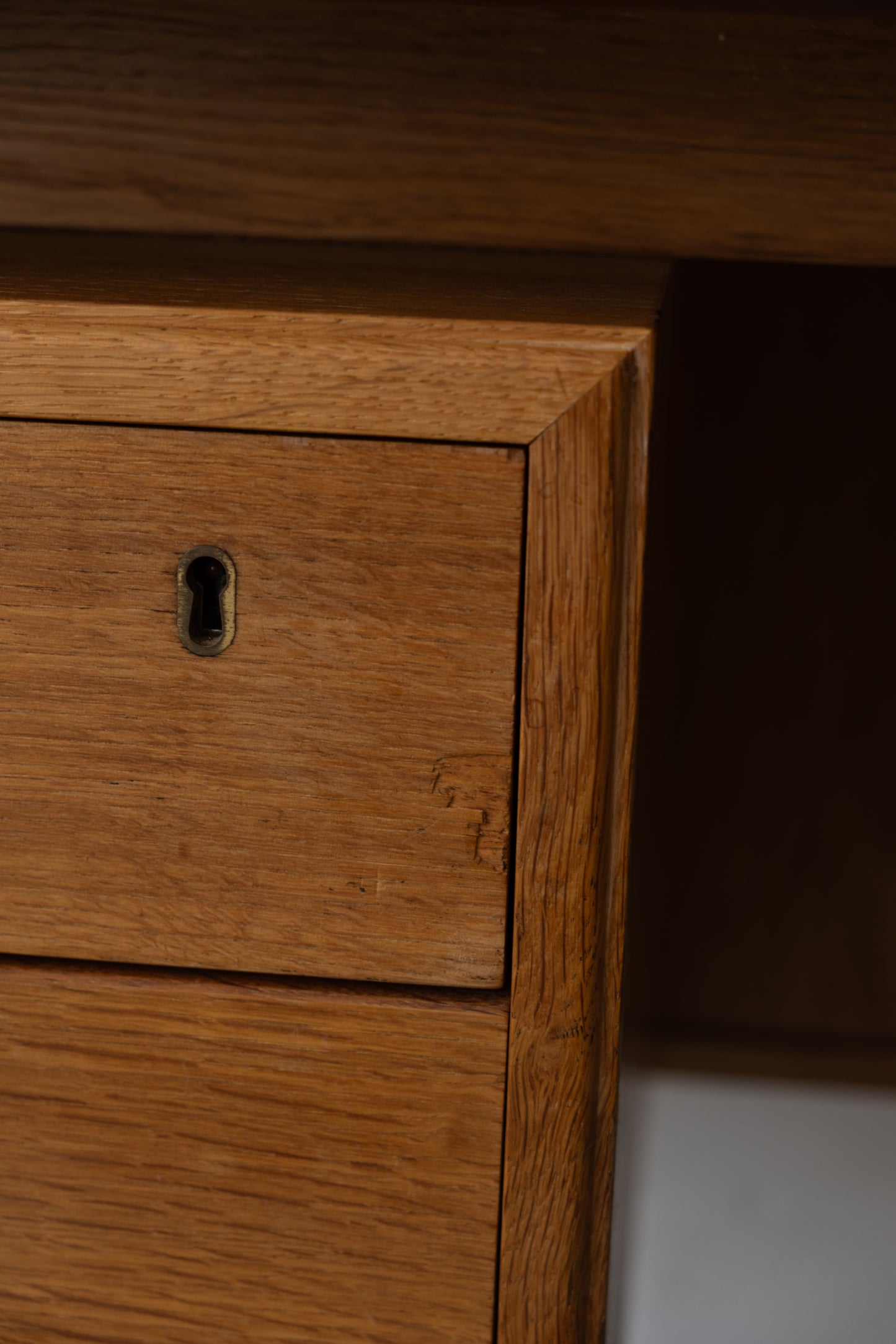Danish oak desk