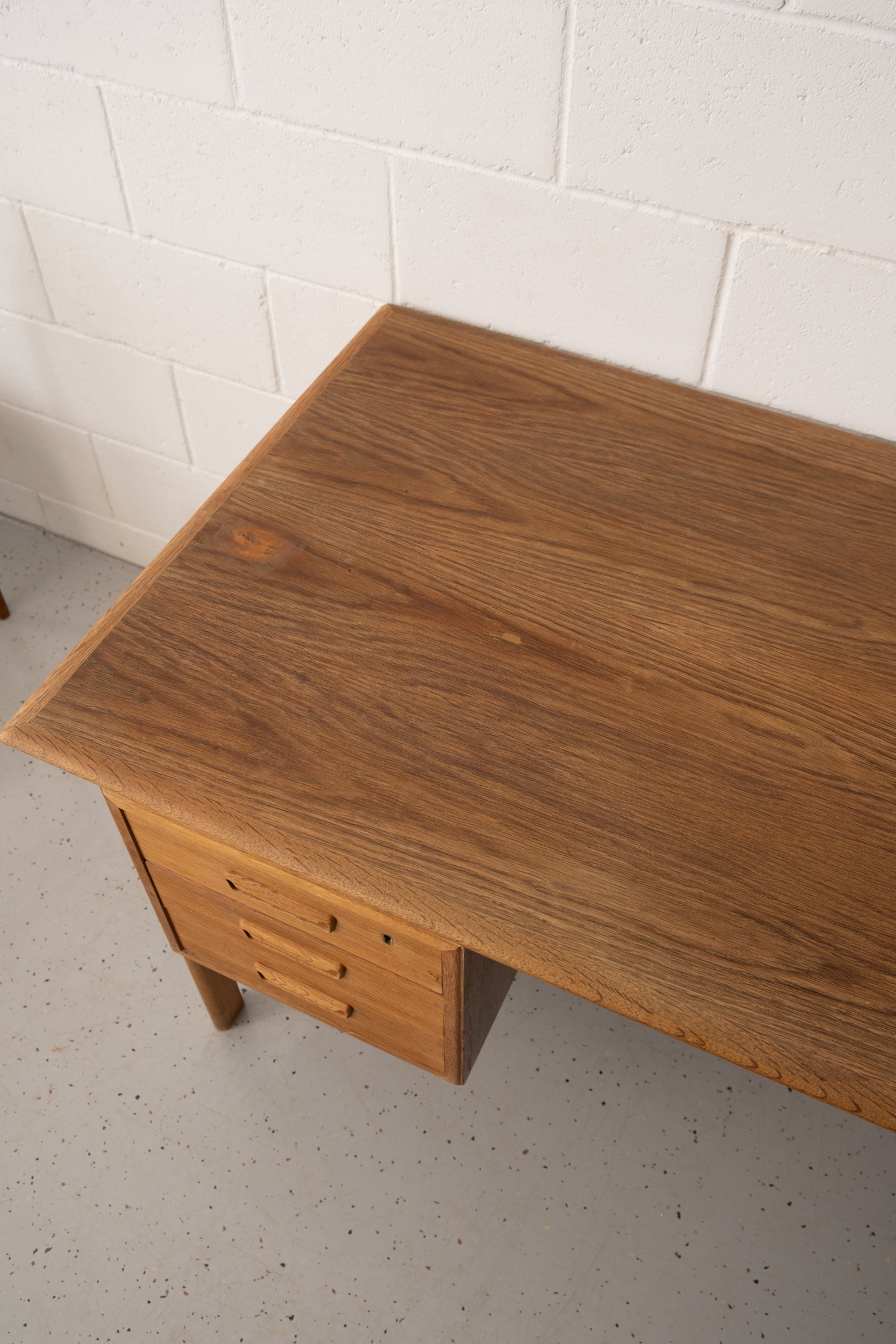 Danish oak desk