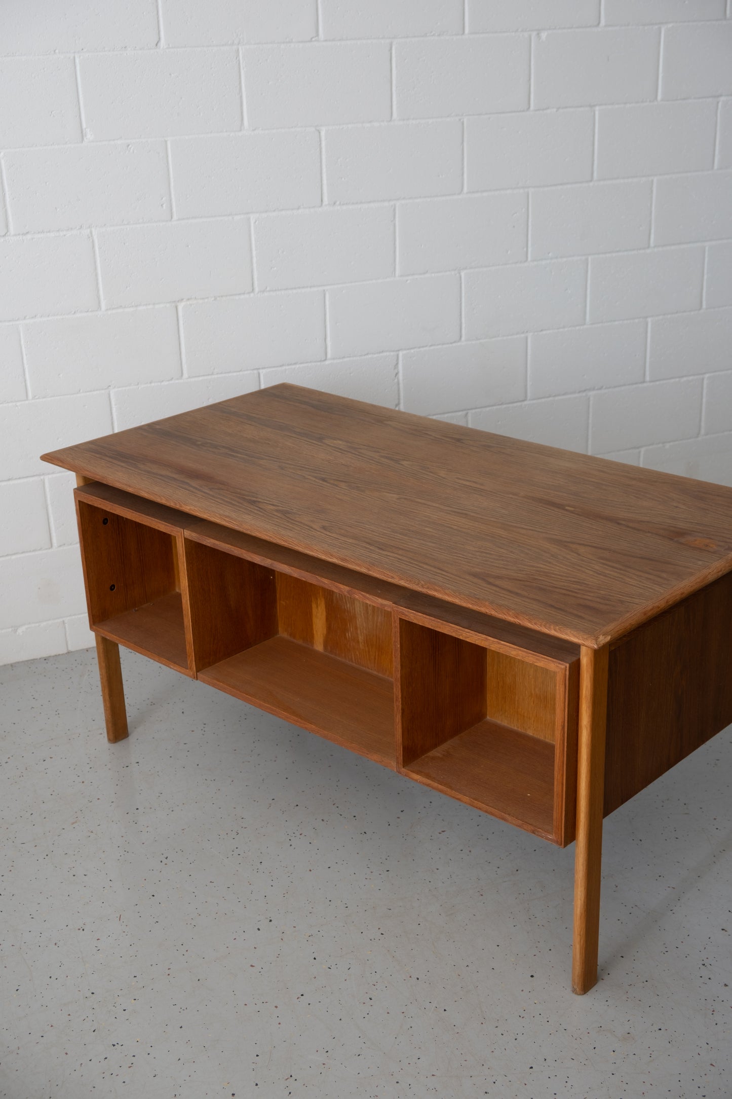Danish oak desk