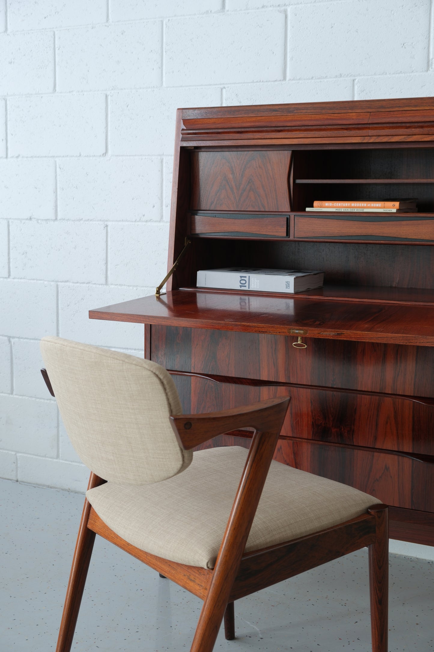 Erling Torvits rosewood bureau