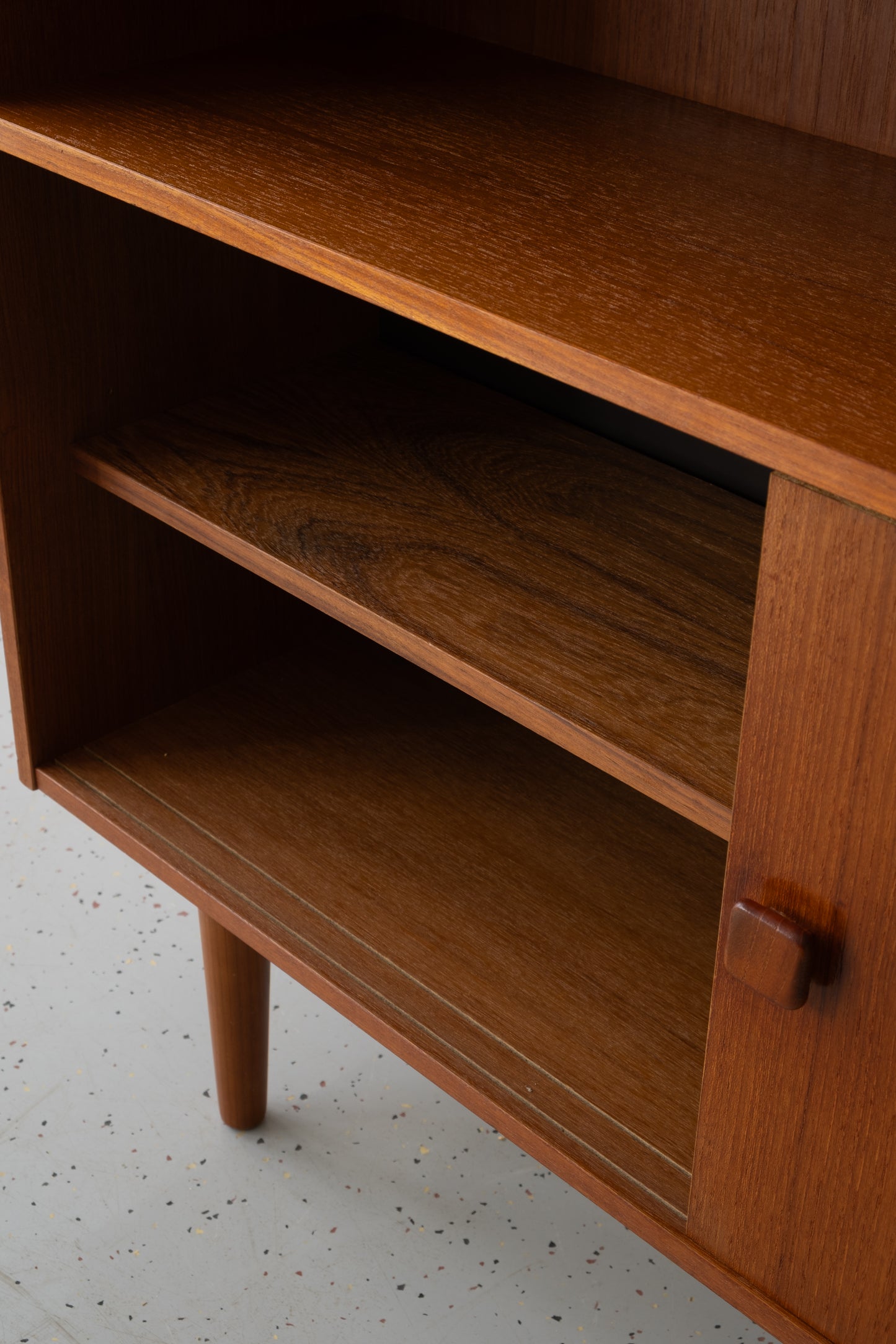 Danish teak bookcase