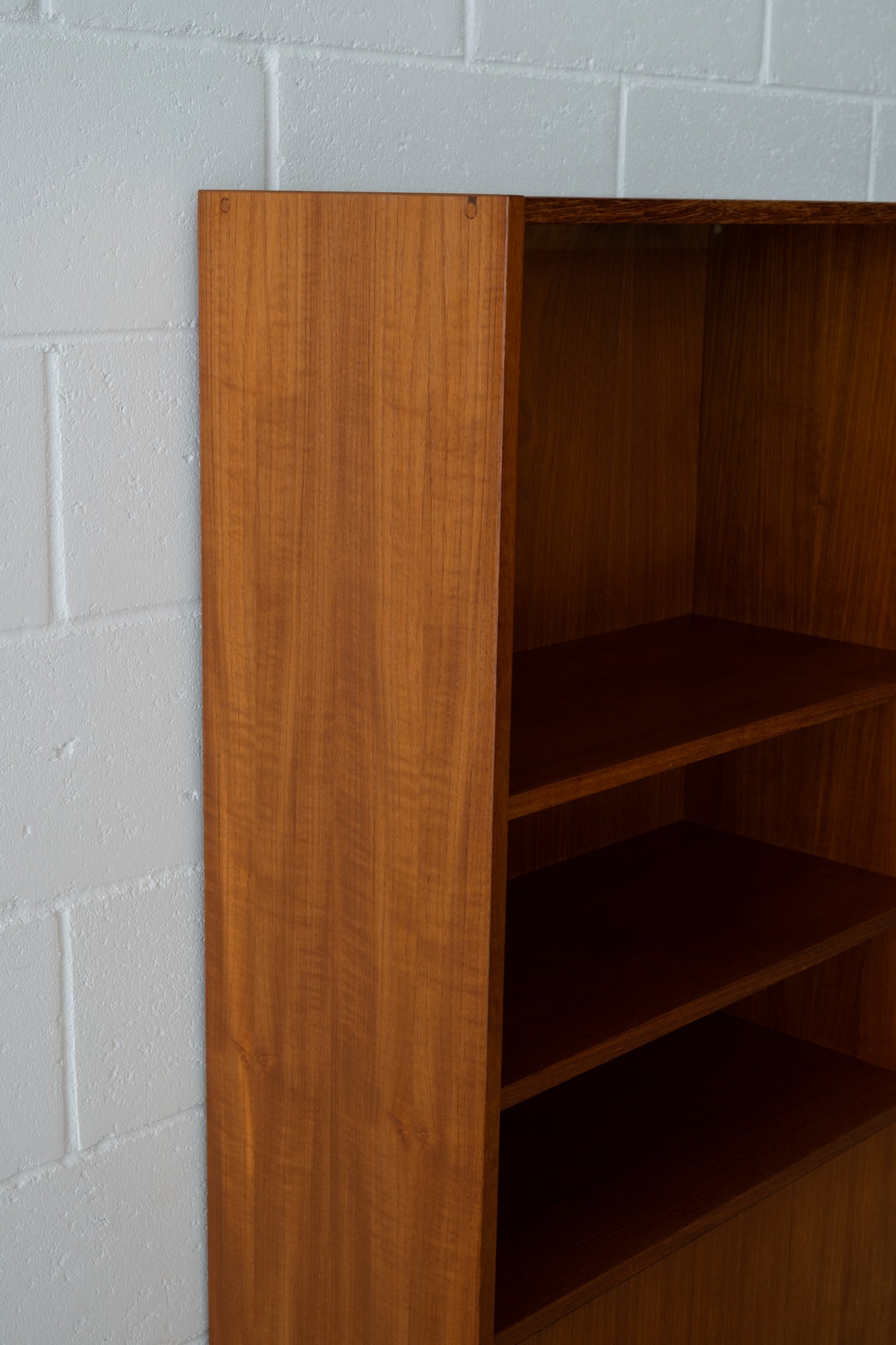 Danish teak bookcase