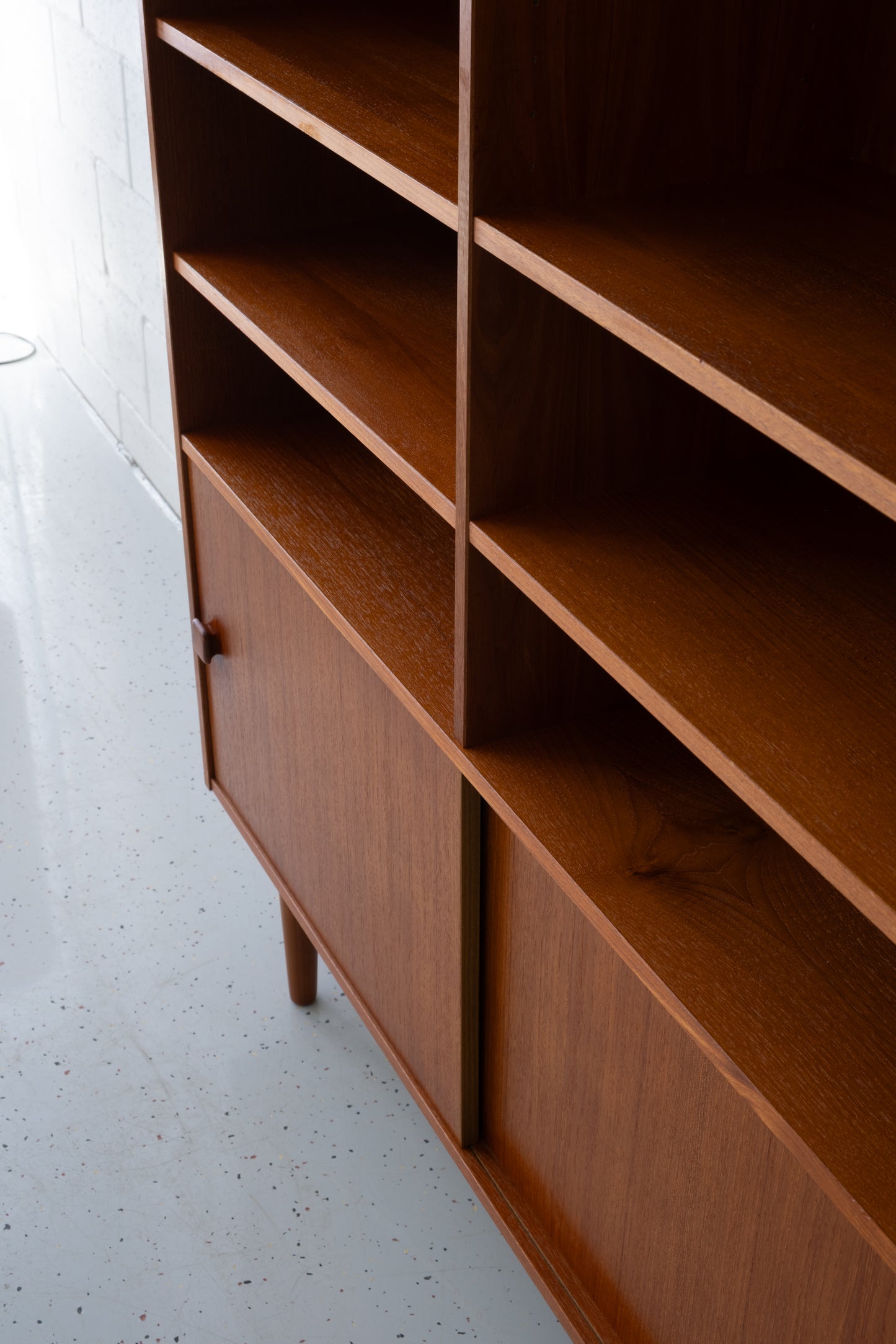 Danish teak bookcase