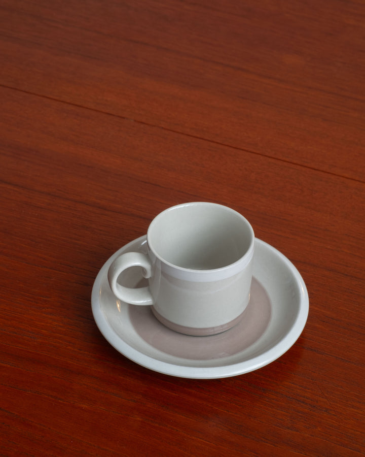 Arabia cup and saucer,  1980s