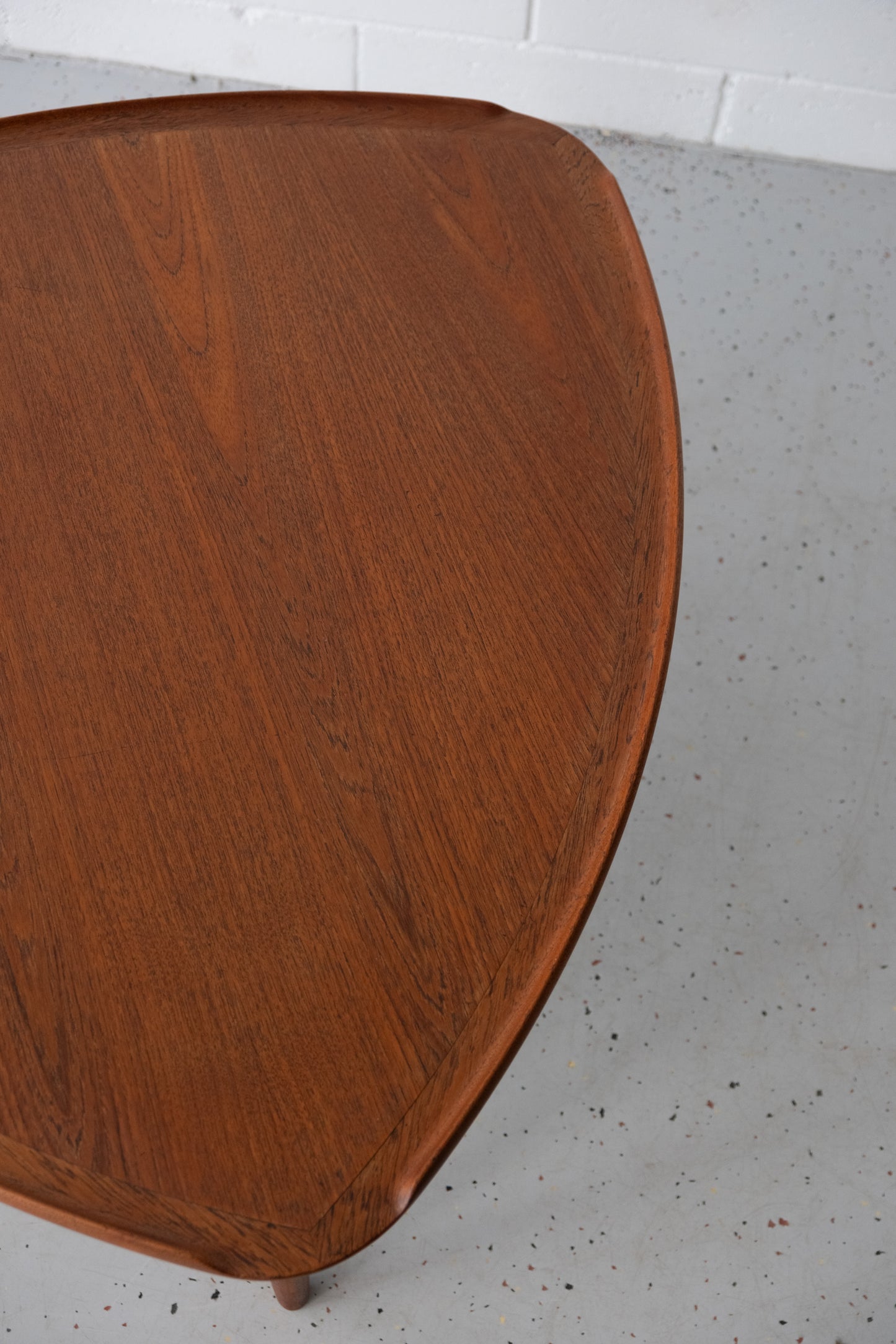 Poul Jensen triangle teak coffee table