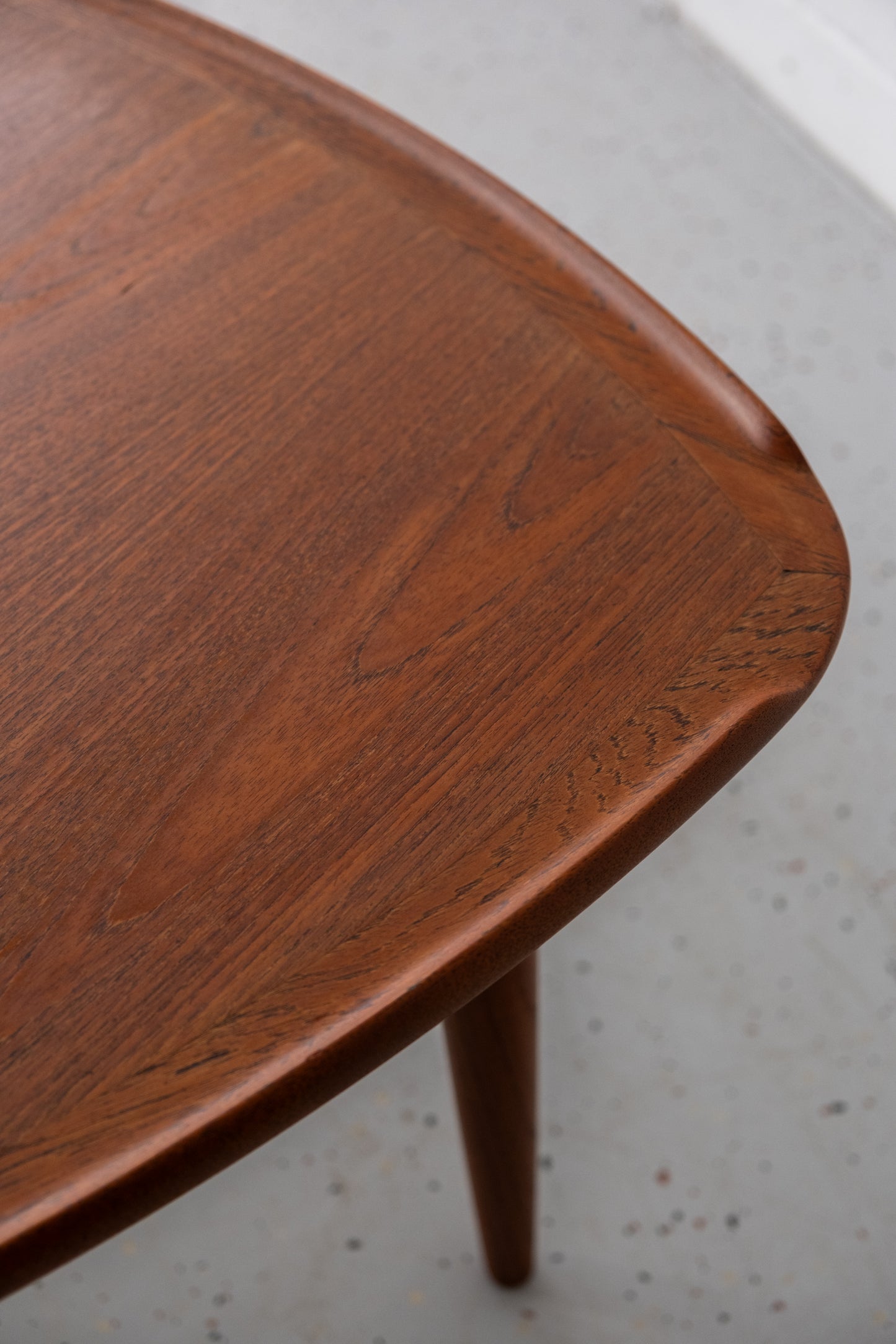 Poul Jensen triangle teak coffee table